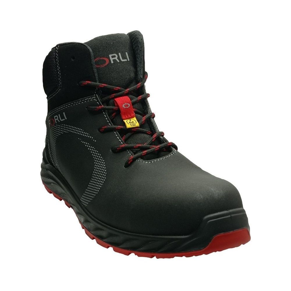 ΜΠΟΤΑΚΙ ΑΣΦΑΛΕΙΑΣ FORLI ALASKA S3 CI SRC ESD ΜΑΥΡΟ