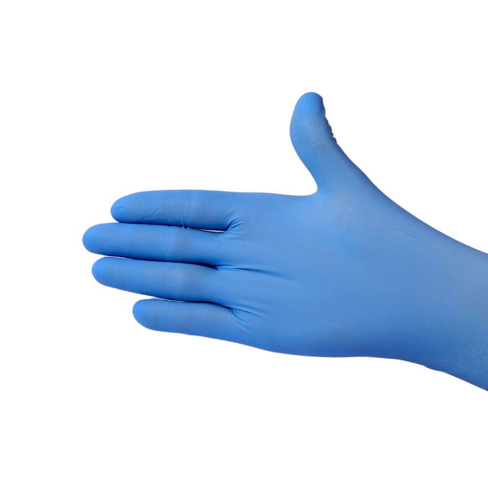 HYGENLAB EXTRA NITRILE GLOVES SIZE: XL-EXTRA LARGE 2446 BLUE 100 PCS