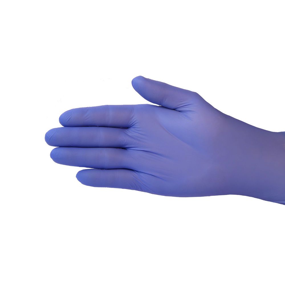HYGENLAB PRO NITRILE GLOVES SIZE: XL-EXTRA LARGE 2435 BLUE 100 PCS