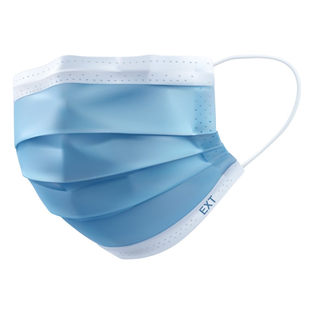 INSPIRE SURGICAL MASKS TYPE II BFE-231-S10 LIGHT BLUE 10 PCS