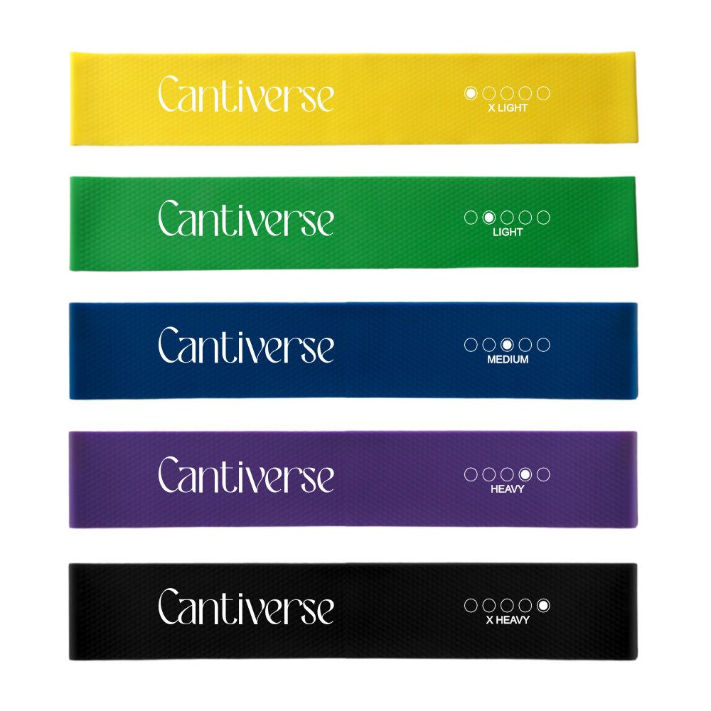 ΛΑΣΤΙΧΑ CANTIVERSE ML60 MINI LOOP ΣΕΤ 5 ΤΕΜ ΑΝΤΙΟΛΙΣΘΗΤΙΚΑ 60 CM