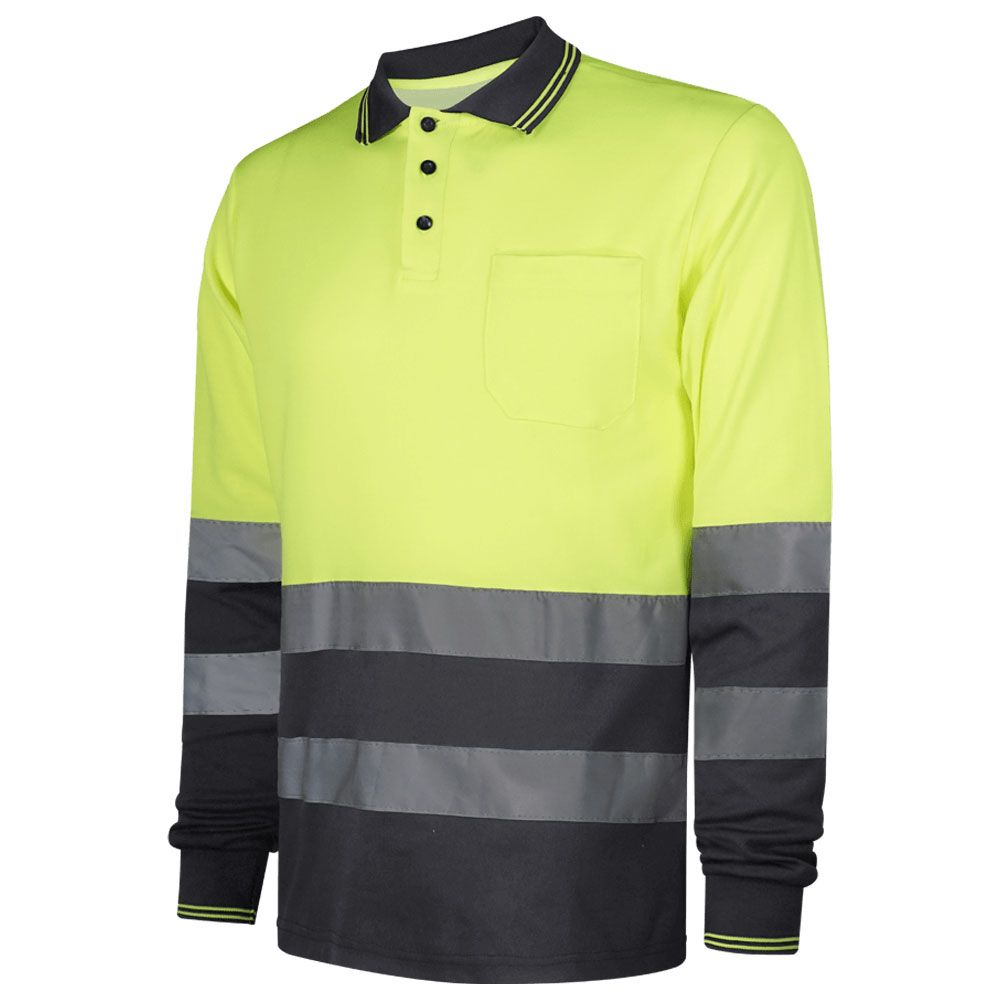 ΜΠΛΟΥΖΑΚΙ ΠΟΛΟ WORKO ΥΨΗΛΗΣ ΟΡΑΤΟΤΗΤΑΣ ΜΕ ΜΑΚΡΥ ΜΑΝΙΚΙ WR.2.306