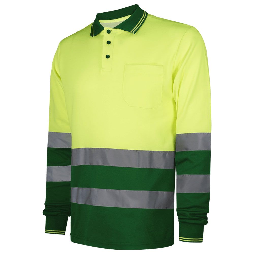 ΜΠΛΟΥΖΑΚΙ ΠΟΛΟ WORKO ΥΨΗΛΗΣ ΟΡΑΤΟΤΗΤΑΣ ΜΕ ΜΑΚΡΥ ΜΑΝΙΚΙ WR.2.306