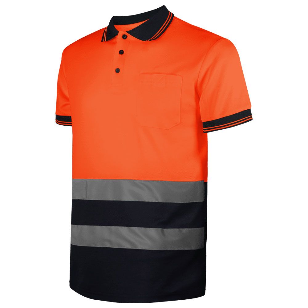 ΜΠΛΟΥΖΑΚΙ ΠΟΛΟ WORKO ΥΨΗΛΗΣ ΟΡΑΤΟΤΗΤΑΣ ΜΕ ΚΟΝΤΟ ΜΑΝΙΚΙ WR.2.312