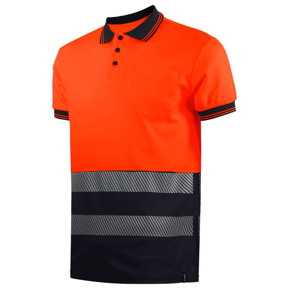 ΜΠΛΟΥΖΑΚΙ ΠΟΛΟ WORKO ΥΨΗΛΗΣ ΟΡΑΤΟΤΗΤΑΣ ΜΕ ΚΟΝΤΟ ΜΑΝΙΚΙ WR.2.312S