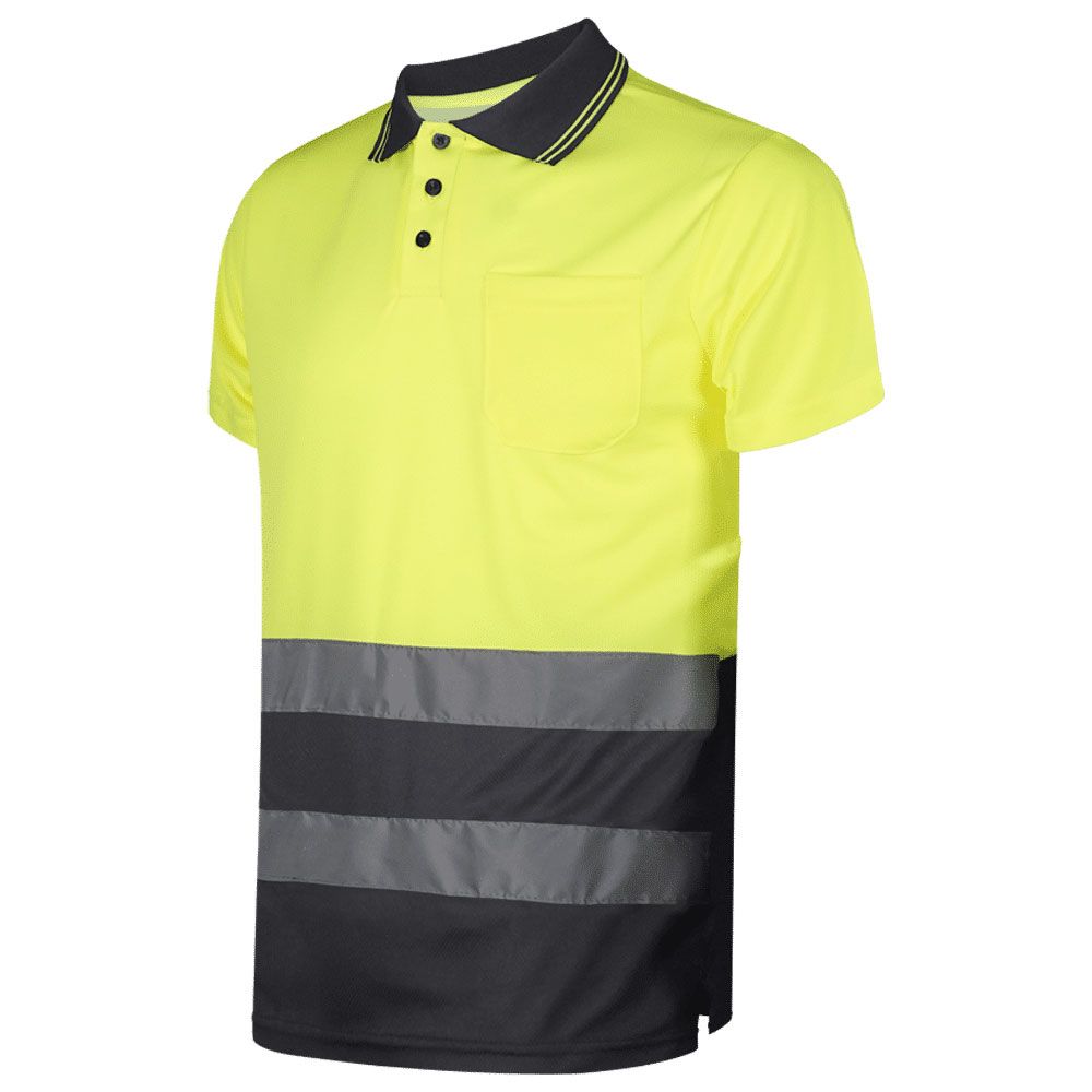 ΜΠΛΟΥΖΑΚΙ ΠΟΛΟ WORKO ΥΨΗΛΗΣ ΟΡΑΤΟΤΗΤΑΣ ΜΕ ΚΟΝΤΟ ΜΑΝΙΚΙ WR.2.316