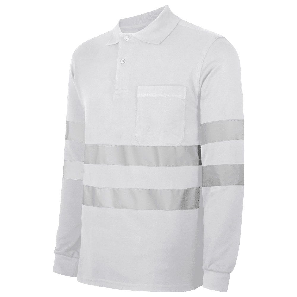 ΜΠΛΟΥΖΑΚΙ ΠΟΛΟ WORKO ΜΕ ΜΑΚΡΥ ΜΑΝΙΚΙ ΚΑΙ ΑΝΑΚΛΑΣΤΙΚΕΣ ΤΑΙΝΙΕΣ WR.3.300R