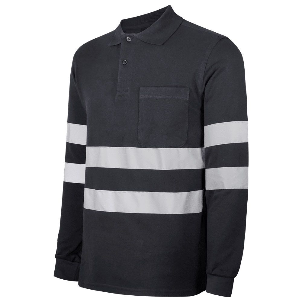 ΜΠΛΟΥΖΑΚΙ ΠΟΛΟ WORKO ΜΕ ΜΑΚΡΥ ΜΑΝΙΚΙ ΚΑΙ ΑΝΑΚΛΑΣΤΙΚΕΣ ΤΑΙΝΙΕΣ WR.3.300R