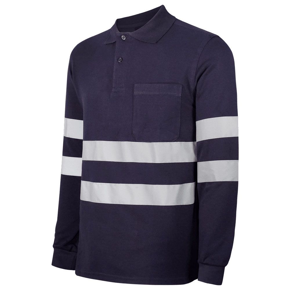 ΜΠΛΟΥΖΑΚΙ ΠΟΛΟ WORKO ΜΕ ΜΑΚΡΥ ΜΑΝΙΚΙ ΚΑΙ ΑΝΑΚΛΑΣΤΙΚΕΣ ΤΑΙΝΙΕΣ WR.3.300R