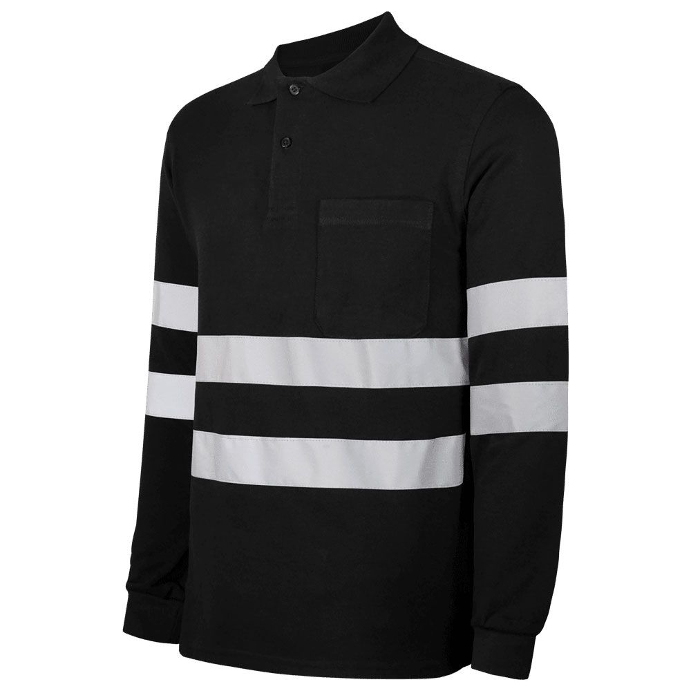 ΜΠΛΟΥΖΑΚΙ ΠΟΛΟ WORKO ΜΕ ΜΑΚΡΥ ΜΑΝΙΚΙ ΚΑΙ ΑΝΑΚΛΑΣΤΙΚΕΣ ΤΑΙΝΙΕΣ WR.3.300R