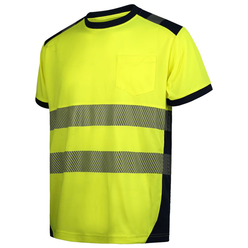 ΜΠΛΟΥΖΑ T-SHIRT WORKO ΜΕ ΚΟΝΤΟ ΜΑΝΙΚΙ ΥΨΗΛΗΣ ΟΡΑΤΟΤΗΤΑΣ WR.2.322